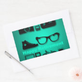 Alle dingen die je leuk vindt aan pensioneringscad rechthoekige sticker (Envelop)