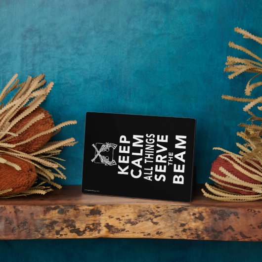 Alle dingen dienen het Beam Fotoplaat (Zijkant)