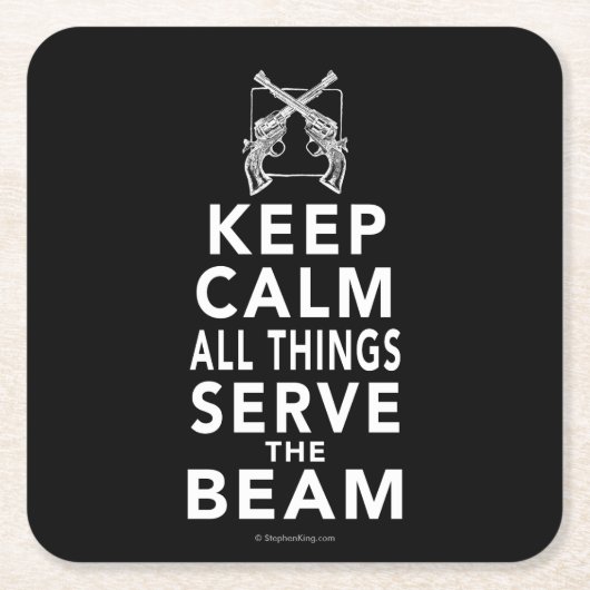 Alle dingen dienen het Beam Kartonnen Onderzetters (Voorkant)