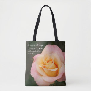 Alle dingen door Christelijke Filippijnen 4:13 Roo Tote Bag