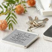 Alle dingen door Christus - Filippijnen 4:13 Sleutelhanger (Zijkant)