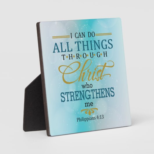 Alle dingen door Christus Fotoplaat (Voorkant)