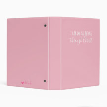 Alle dingen door Christus Mini Multomap in Roze