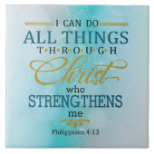 Alle dingen door Christus Tegeltje (Voorkant)