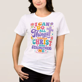 Alle Dingen Door Christus Tri-Blend Shirt