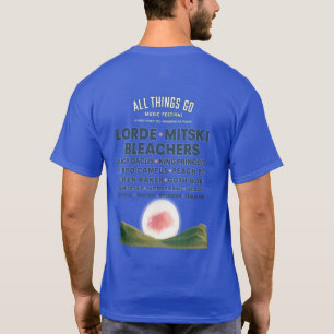 Alle dingen gaan Festival 2022 lijn-up T-Shirt