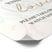 Alle dingen groeien met liefde Neem er een & kijk Poster (Hoek)