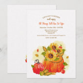 Alle dingen Herfst Kaart (Voorkant / Achterkant)