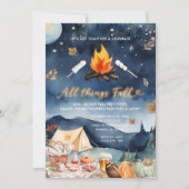 Alle dingen Herfst Viering Buurt Herfst Kaart (Voorkant)