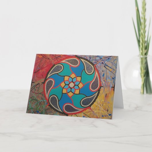 Alle dingen Herfsten uit elkaar - Kaart (Voorkant)