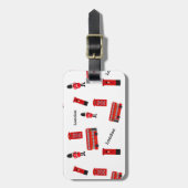 Alle dingen Londen Bagagelabel (Voorkant verticaal)