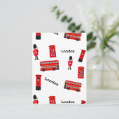 Alle dingen Londen Briefkaart (Staand voorkant)