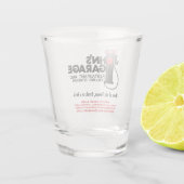 Alle dingen om te doen in Illinois Shot Glas (Achterkant)