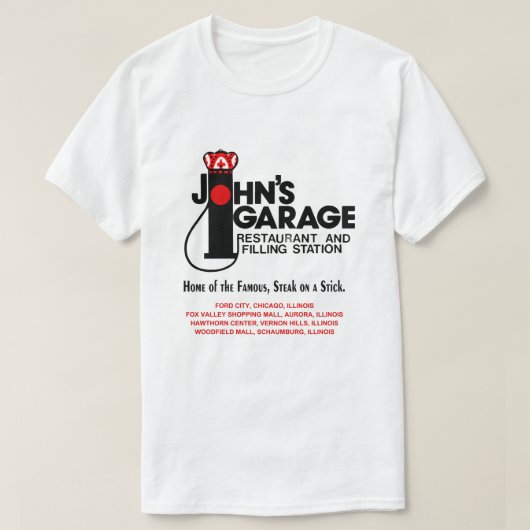 Alle dingen om te doen in Illinois T-shirt (Design voorkant)