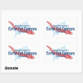 Alle dingen om te doen in Innsmouth Fish Restauran Rechthoekige Sticker (Vel)