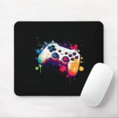Alle dingen regelen Video Game Controller Gamer Muismat (Met muis)