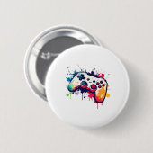 Alle dingen regelen Video Game Controller Gamer Ronde Button 5,7 Cm (Voorkant /achterkant)