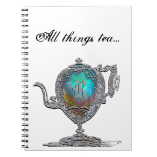 Alle dingen thee Monogram Notitieboek
