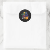 Alle dingen Video Game Controller 1 Ronde Sticker (Tas)
