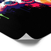 Alle dingen Video Game Controller Gamer Boys Me Poster (Hoek)