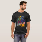 Alle Dingen videospelcontroller besturen T-shirt (Voorkant volledig)