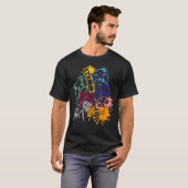 Alle Dingen videospelcontroller besturen T-shirt (Voorkant volledig)