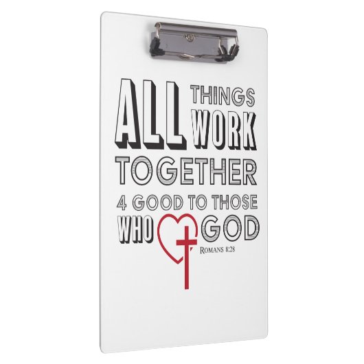 Alle dingen werken samen 4 Goed Inspirerend Klembord (Rechts)