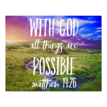 Alle dingen zijn mogelijk Bijbelversie-scripts