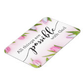 Alle dingen zijn mogelijk met God Magneet (Linkerzijde)