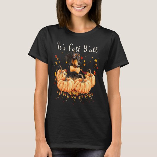 Alle Dog Dachshund Clothes T-shirt (Voorkant)