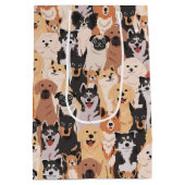 Alle Dogs Gift Bag Medium Cadeauzakje (Achterkant)