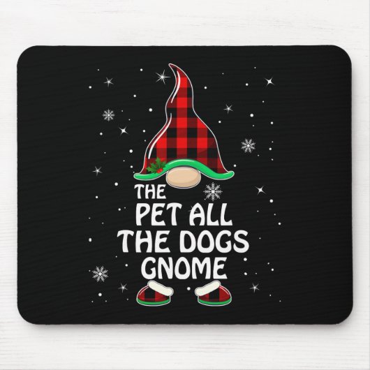 Alle Dogs Gnome Buffalo Pset Muismat (Voorkant)