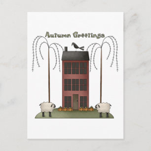 Alle donkere verbijstering ・ Herfstgroeten Briefkaart