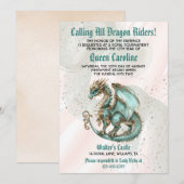 Alle Dragon Riders verjaardagsuitnodiging Kaart (Voorkant / Achterkant)