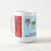 Alle drie de boekomslagen hebben een gemeenschappe koffiemok (Voorkant links)