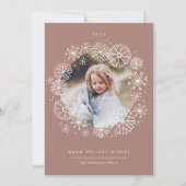 Alle drijfmest | Enkele foto Feestdagenkaart (Voorkant)