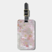Alle dromen in roze bagagelabel (Voorkant verticaal)