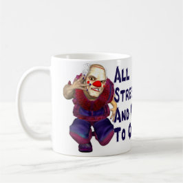 Alle drukte uit... mok