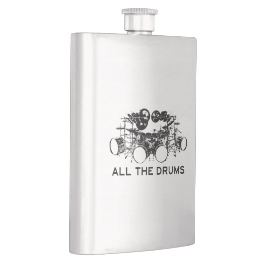 Alle drums Drummer Flacon (Rechts)