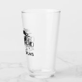 Alle drums Drummer Glas (Links)