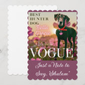 Alle Duitse kortharige pointer lovers kaart (Voorkant / Achterkant)