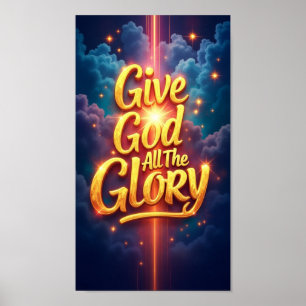 Alle eer aan God Poster