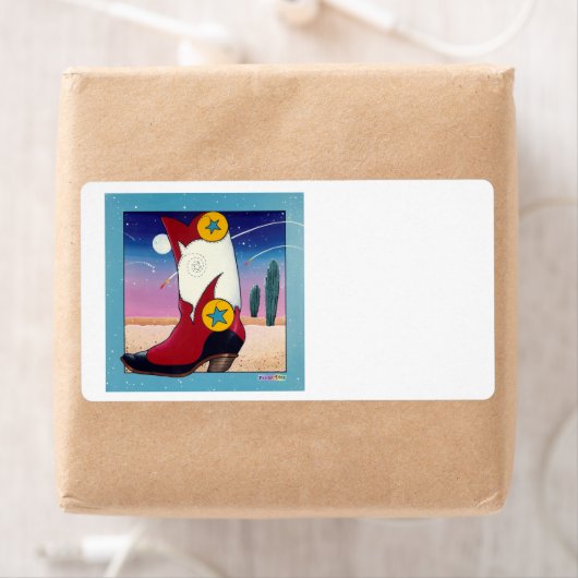 ALLE ETIKET - Alle COWboyBoots zijn ingedrukt (Insitu)