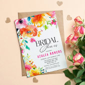 Alle Evenementen Bloemen Waterverf Uitnodiging