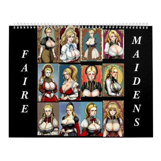 Alle Faire Maidens Kalender (Hoes)