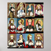 Alle Faire Maidens Poster (Voorkant)