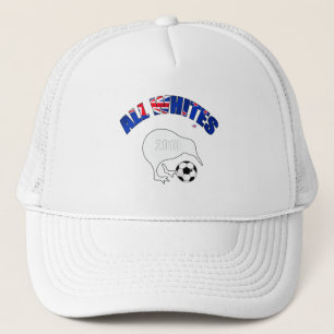 Alle fans van Whites Kiwi Soccer Football cadeautj Trucker Pet