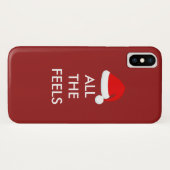 ALLE FEELS-feestdag iPhone Case (Achterkant (horizontaal))