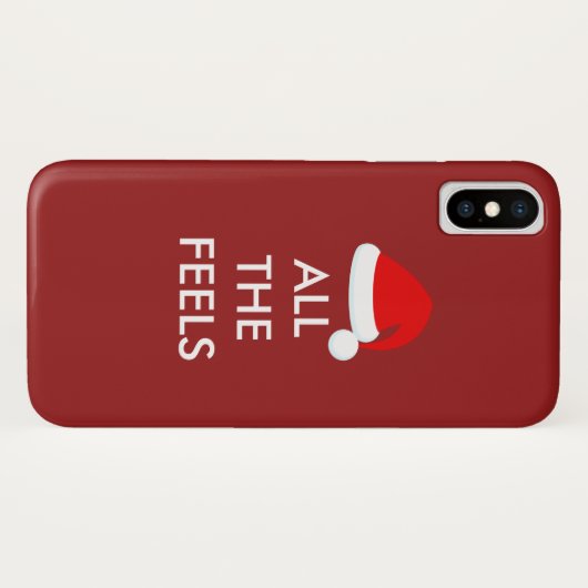 ALLE FEELS-feestdag iPhone Case (Achterkant (horizontaal))