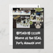 Alle feestbeesten bellen! briefkaart (Voorkant / Achterkant)